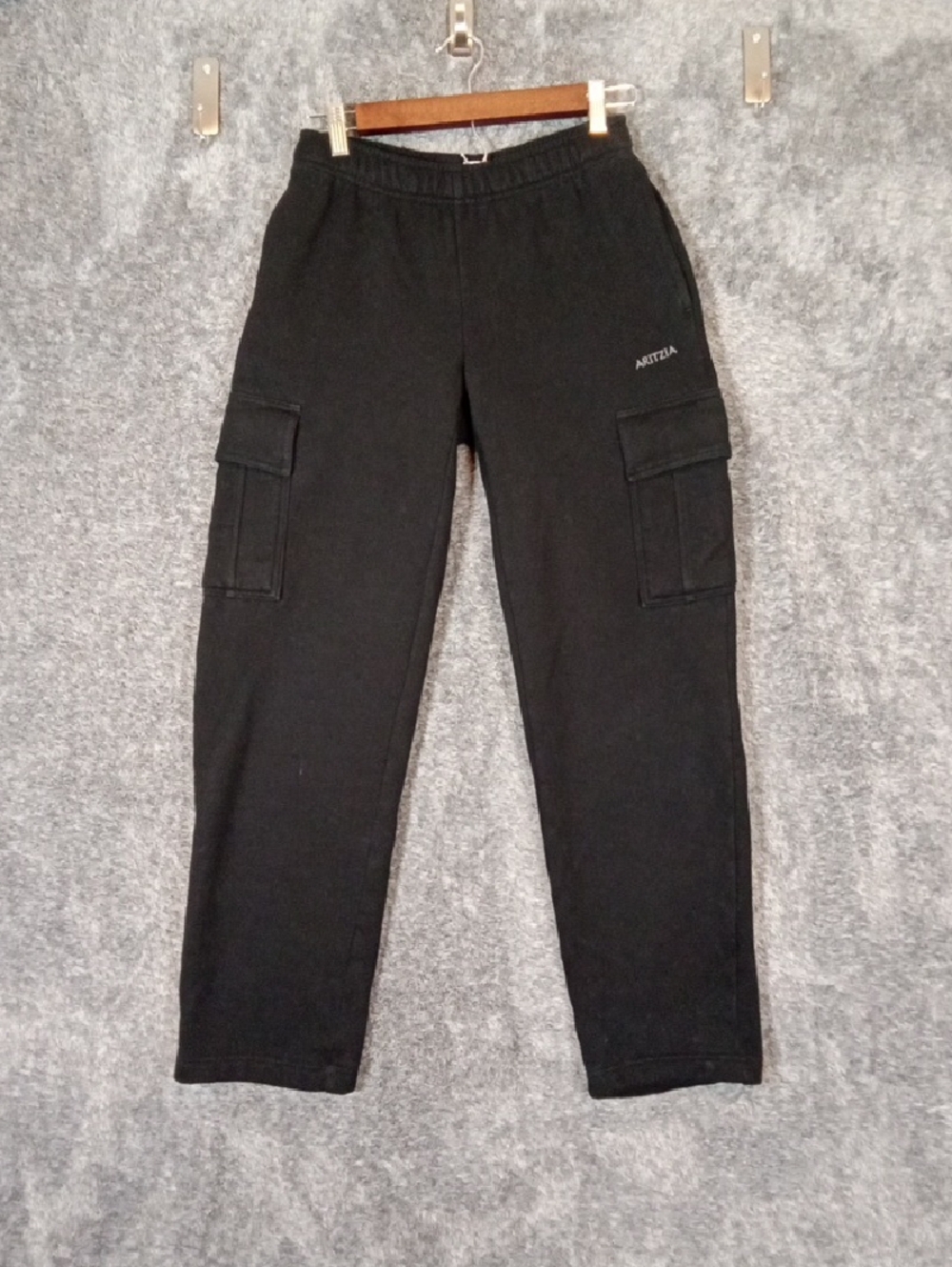 Aritzia Cozy Sweatfleece Black Jogger Mega Confy Outdoors Arrends Size 2xs
